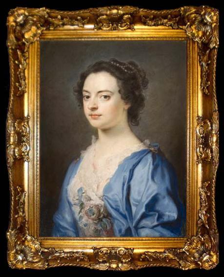 framed  William Hoare Portrait of a Lady, ta009-2